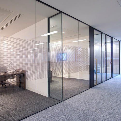 Frameless Glass Transparent Partitions