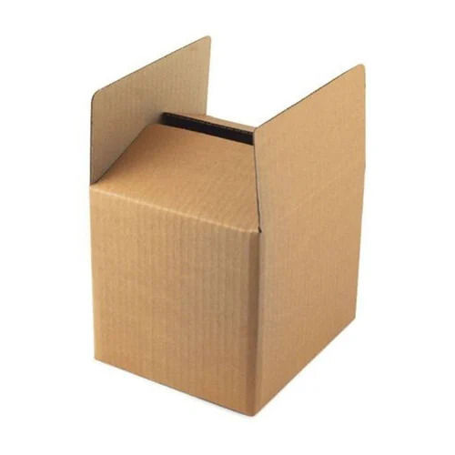 100 Percent Recyclable Eco-Friendly Square Shape Plain 3 Ply Corrugated Board Box for Packaging