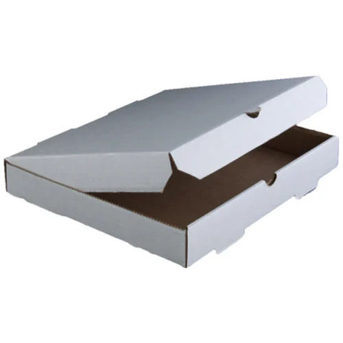 100 Percent Recyclable Eco-Friendly Square Shape Plain Corrugated Box for Pizza Packaging