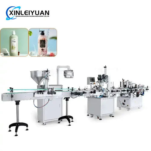 Single Head Automatic Filling Capping And Labeling Machine