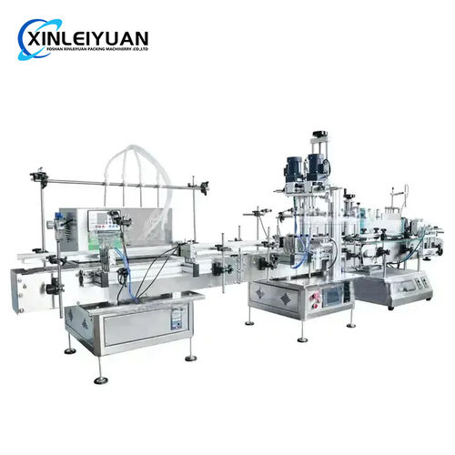 Semi Automatic Filling Capping and Labeling Machine