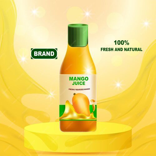 100% Fresh and Natural Yellow Mango Juices