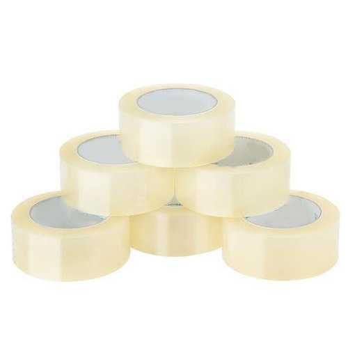 Single Sided Highly Sticky Waterproof Acrylic Adhesive Transparent Plain BOPP Tape