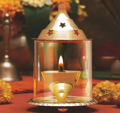 Brass Akhand Diya