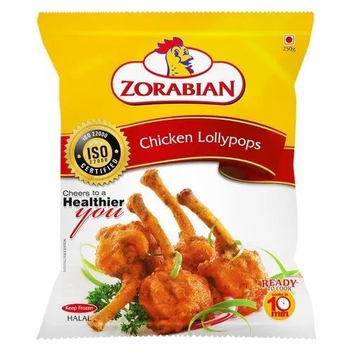 Delicious and Tasty Nutrient Enriched Health Frozen Chicken Lollypops