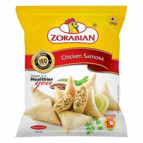 Delicious and Tasty Nutrient Enriched Healthy Frozen Halal Chicken Samosa