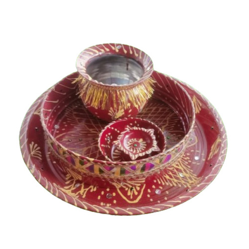 Karwa Chauth Pooja Thali Set