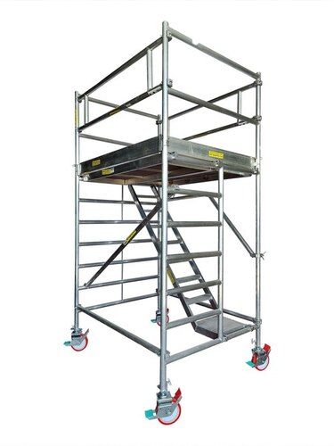 Glossy Finish Heavy-Duty Corrosion Resistant Mild Steel Scaffoldings for Building Construction