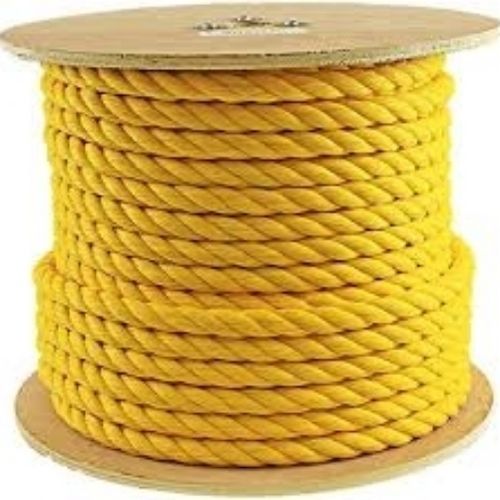 Yellow Color Polypropylene Rope