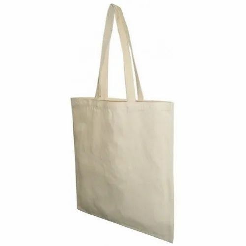 White Color Cotton Carrier Bag