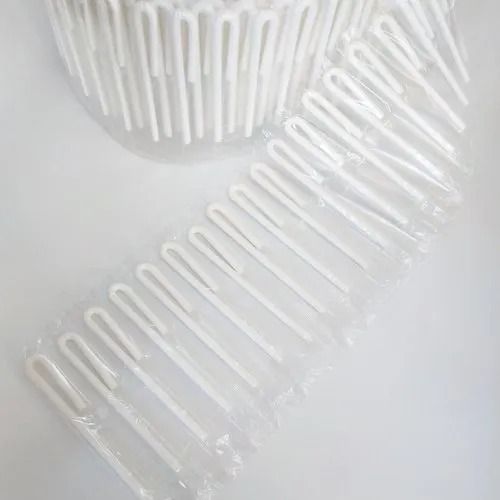 White U Shaped Tetra Pack Paper Straw