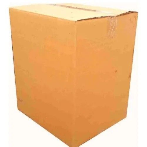 100 Percent Recyclable Eco-Friendly Rectangular Plain Corrugated Box for Packaging