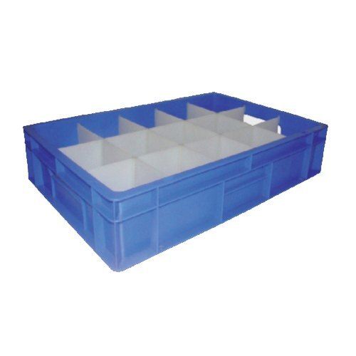 Plastic Rectangular Dairy Crates