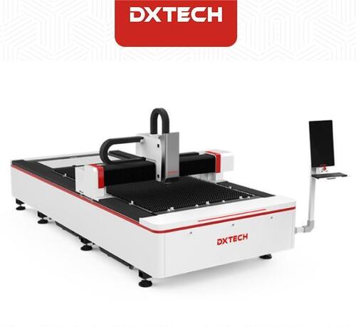 Semi Automatic Metal Sheet CNC Fiber Laser Cutting Machine