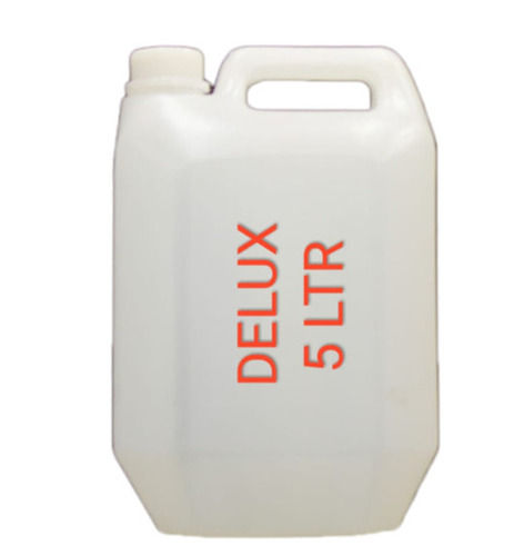 5 Liter White Delux Plastic Jerry Can