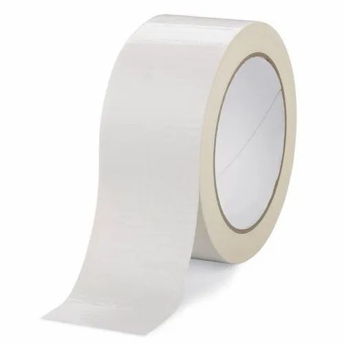 Durable White Plain Tapes