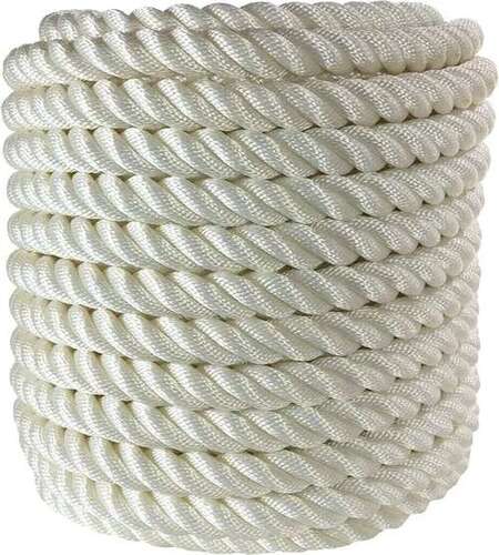 Eco Friendly Long Lasting Flexible Durable White Nylon Rope