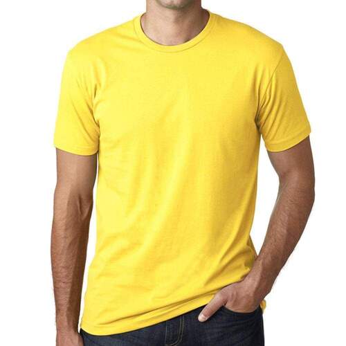 Yellow Color Mens T Shirt