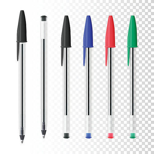 Smooth Writting Refillable Plastic Ballpoint Pens