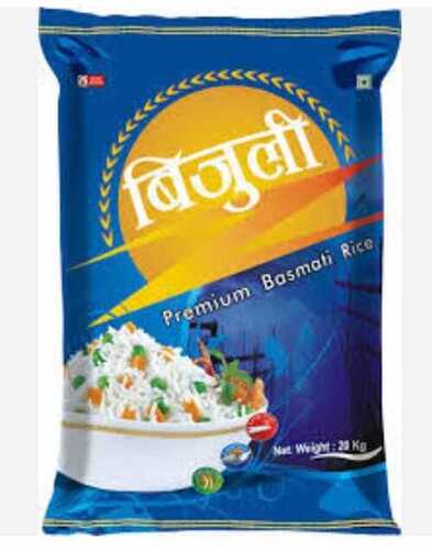 Printed Bijuli BOPP Bag for Premium Basmati Rice Packaging 