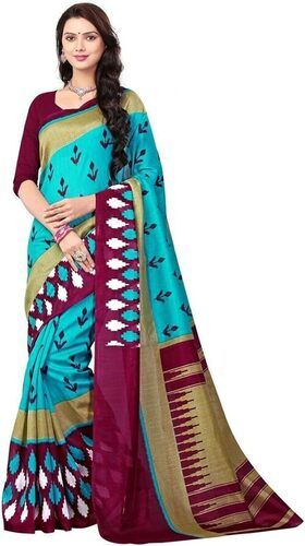 Multi Color Stylish And Lightweight Ladies Sarees