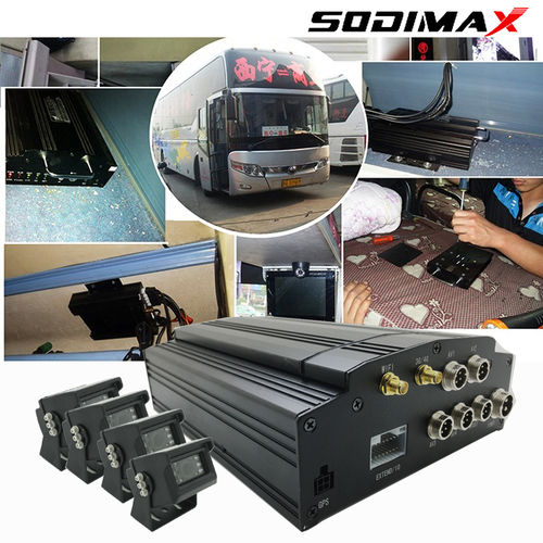 3g Gps Tracker Vehicle Fleet Dispatch Ssd Hard Drive Mobile Dvr