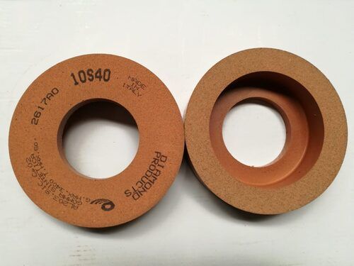 Round Brown Glass Polishing Wheels