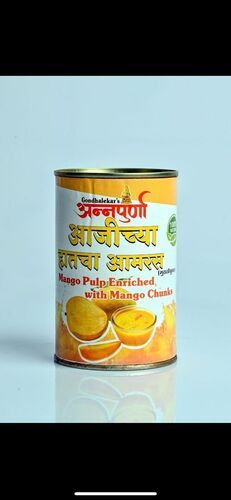 mango pulp enriched with mango chunks