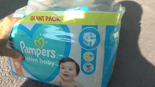 Pampers Active Baby Diapers, New Born, Extra Small, (NB, XS) size, 24 Count