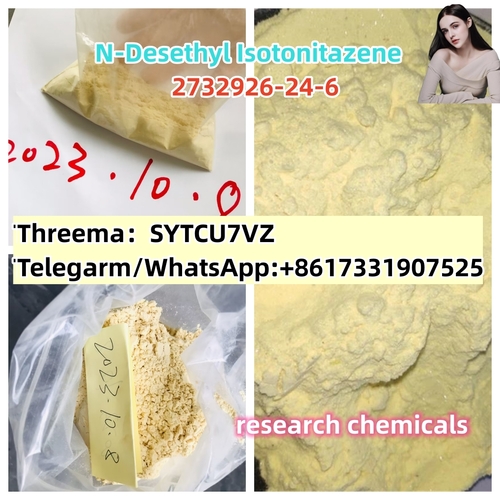 2732926-24-6 N-Desethyl Isotonitazene WhatsApp:+525