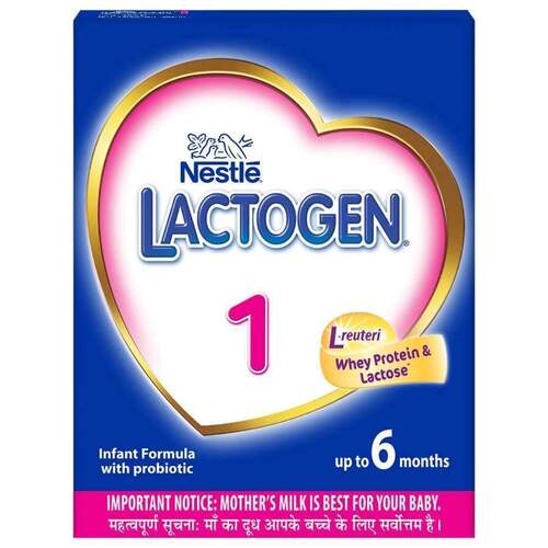 Lactogen 1 Infant Formula Powder Upto 6 months, Stage 1