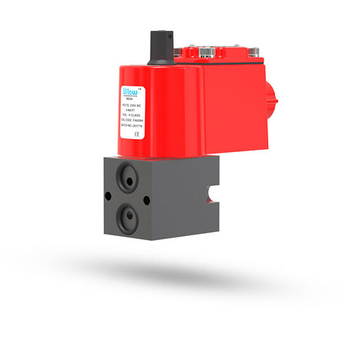 Industrial Pilot Operated Single Solenoid Poppet Valve