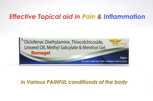 Romagel - Topical Aid for Pain & Inflammation