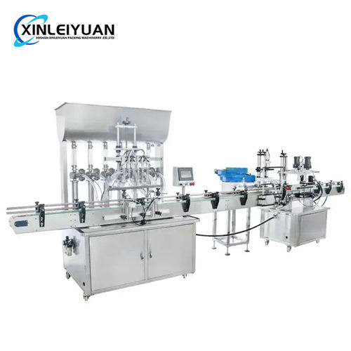Automatic Peanut Bottle Filling Capping Machine