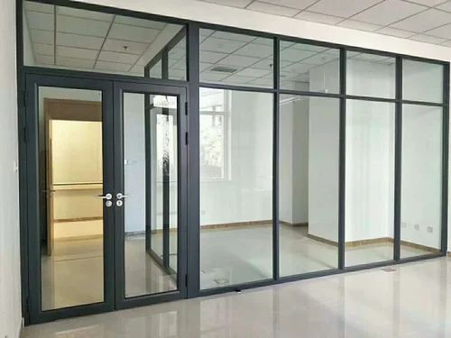 Easy To Install Office Aluminium Partition Section