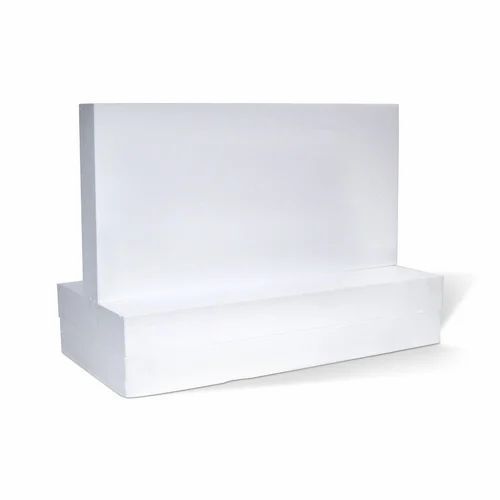 Lightweight Rectangle Shaped Plain White EPS Thermocol Sheet for Industrial