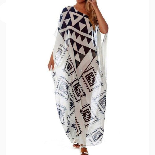 Comfortable To Wear Chiffon Kaftan