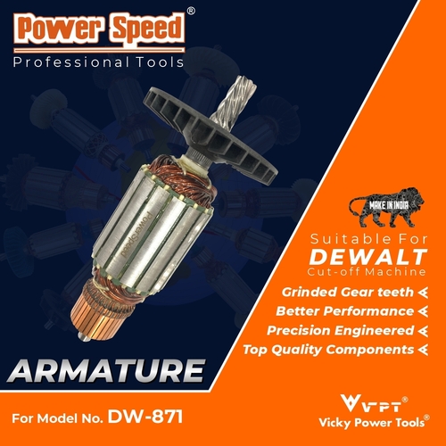 Dewalt Dw871 Cut Off Machine Chop Saw Armature By Vicky Power Tools at