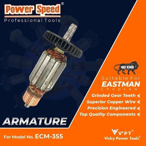 Eastman ECM-355 Chopsaw Armature