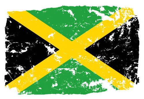 Nylon Jamaican Flag