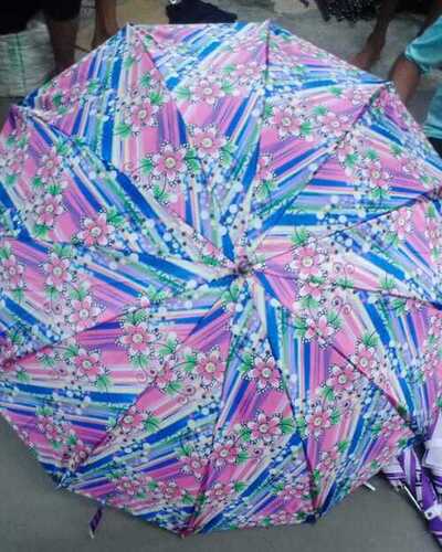 Satin Print Fancy Umbrella