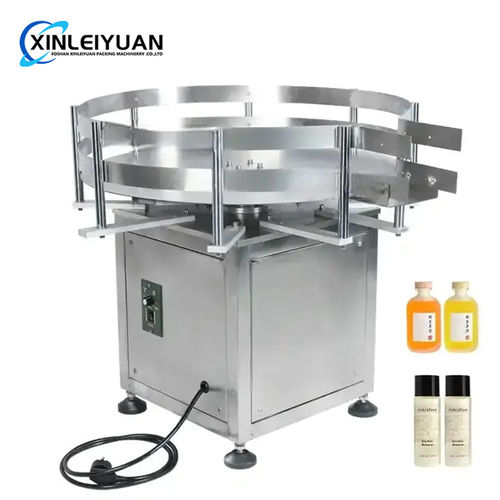  Automatic Round Rotating Plastic Glass Bottle Collecting Machine