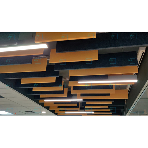 Acoustical Baffle Ceiling for Noise Reduction and Sound Control