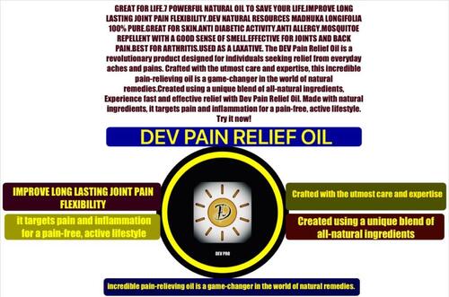 Ayurvedic Pain Oil 