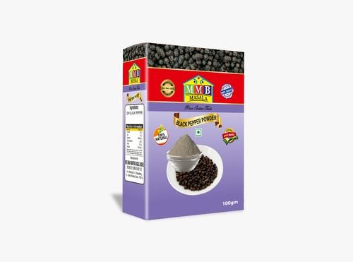 Free From Impurities Dried Black Pepper Powder