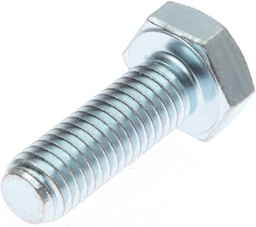 Electro Galvanized Mild Steel Hex Head Bolts