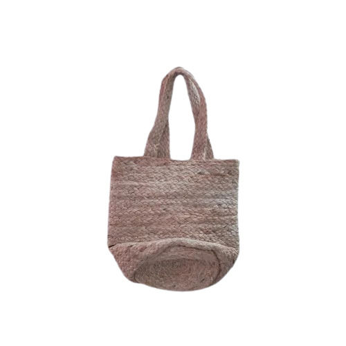 Natural Barided Jute Carry Bags