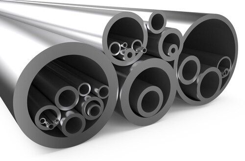 Silver Round Shape Nickel Material Alloy Pipes