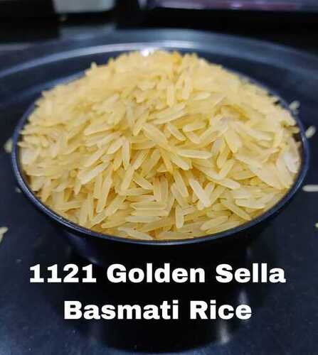 100% Organic A Grade 1121 Golden Sella Basmati Rice For Cooking