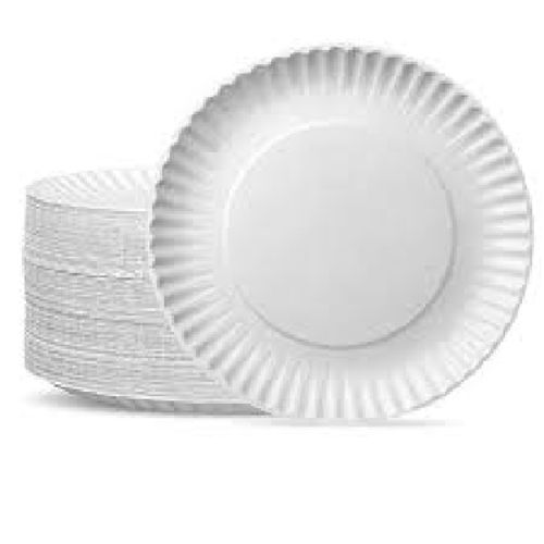 White Paper Plates